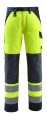 Mascot Veiligheids Werkbroek Maitland 15979-948 hi-vis geel-donkermarine